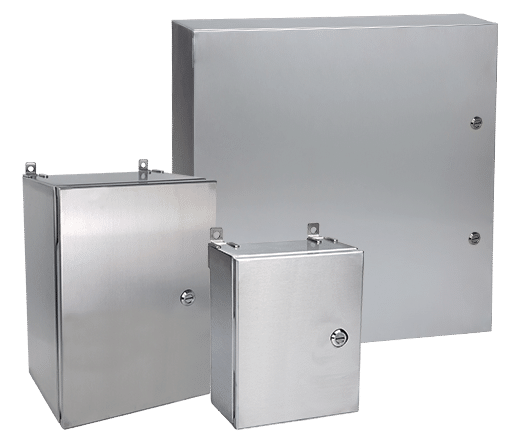 Enclosures carried by North Coast Stainless Steel enclosure
