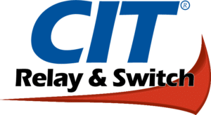 CIT relay & switch logo a manufacturer that carries by North Coast Components Inc. that provides relays & switches